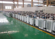玉林油浸式变压器成品车间